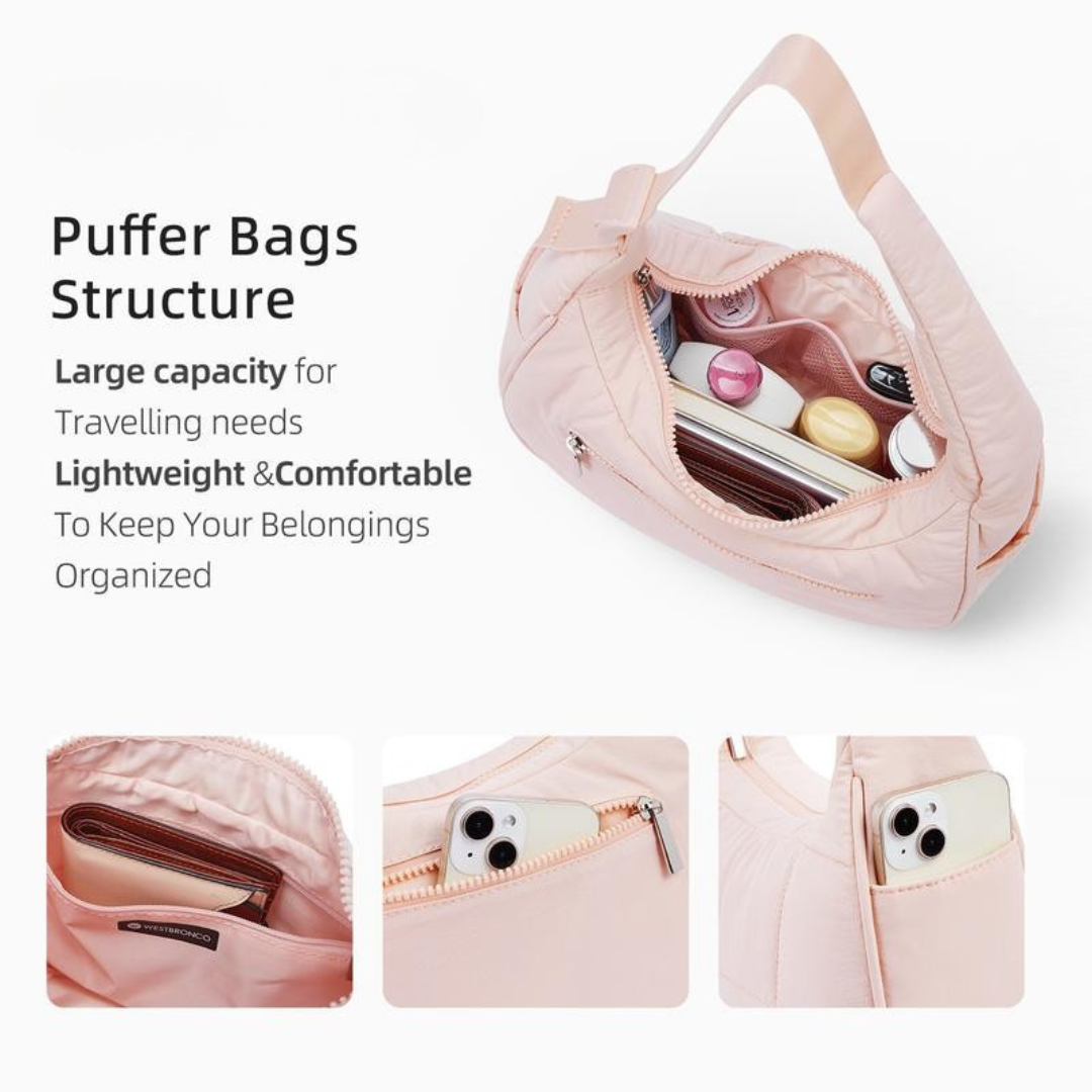 VELINNA™ Luma Puff Bag